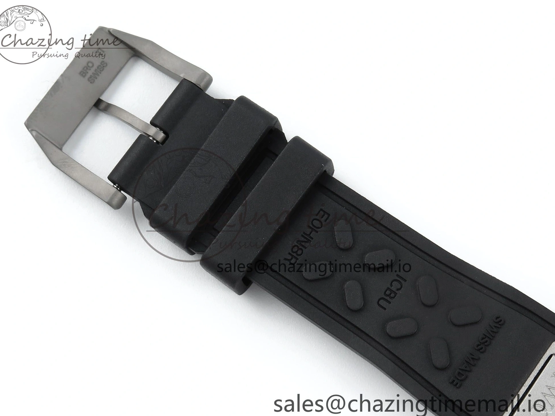 MIROTIME 0203 Pilot Top Gun IW326901 M+F 1:1 Best Edition Black Dial on Black Rubber Strap A SportInspired 6999